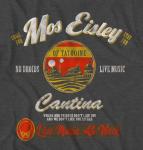 STAR WARS Mos Eisley Cantina Tatooine Men's Adult Graphic Tee T-Shirt (Charcoal Heather, Medium)