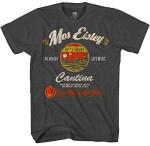 STAR WARS Mos Eisley Cantina Tatooine Men's Adult Graphic Tee T-Shirt (Charcoal Heather, Medium)