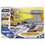 STAR WARS Epic Hero Series The Mandalorian's N-1 Starfighter Ship, 4-Inch Scale Grogu & Mandalorian Action Figures, Toys for Boys & Girls Ages 4+