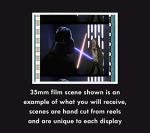 FilmCells Star Wars Episode IV A New Hope Authentic 35mm Film Cell Special Edition Display, Black, 7x5