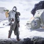 STAR WARS The Black Series The Mandalorian & Grogu, The Mandalorian & Grogu Deluxe Collectible 6 Inch Action Figure Gift