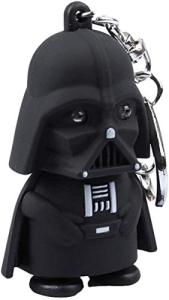 Little prince Star Wars Darth Vader Keychain with LED Flashlight & Sound Black