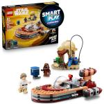 LEGO Star Wars SMART Play: Luke’s Landspeeder - Building Toy for Action Play - Compatible Set with a SMART Tag and 2 Minifigures - Gift for Boys, Girls and Kids Ages 6+ - 75420