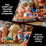 LEGO Star Wars SMART Play: Luke’s Landspeeder - Building Toy for Action Play - Compatible Set with a SMART Tag and 2 Minifigures - Gift for Boys, Girls and Kids Ages 6+ - 75420