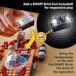 LEGO Star Wars SMART Play: Luke’s Landspeeder - Building Toy for Action Play - Compatible Set with a SMART Tag and 2 Minifigures - Gift for Boys, Girls and Kids Ages 6+ - 75420
