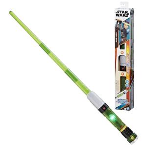STAR WARS Lightsaber Forge Kyber Core Sabine Wren, Officially Licensed Green Customizable Electronic Lightsaber, Toys for 4 Year Old Boys and Girls