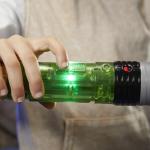 STAR WARS Lightsaber Forge Kyber Core Sabine Wren, Officially Licensed Green Customizable Electronic Lightsaber, Toys for 4 Year Old Boys and Girls