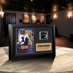 Star Wars Episode VI Return of the Jedi Authentic 35mm FilmCells Special Edition Display 7x5, Home Office,Black