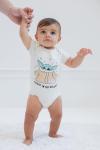 STAR WARS Yoda R2-D2 Chewbacca Infant Baby Boys 3 Pack Bodysuits White/Gray/Yellow 18 Months