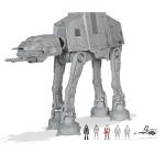 Star Wars Micro Galaxy Squadron at-at Walker - 10-Inch Assault Class Vehicle with Five 1-Inch Micro Figure Accessories