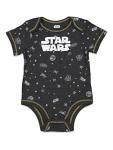 STAR WARS Yoda R2-D2 Chewbacca Infant Baby Boys 3 Pack Bodysuits White/Gray/Yellow 18 Months