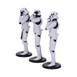 Nemesis Now Original Stormtrooper Three Wise Sci-Fi Figurines, White, 14cm