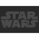 Men's Star Wars Simple Logo Pull Over Hoodie - Black - X Large
