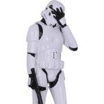 Nemesis Now Original Stormtrooper Three Wise Sci-Fi Figurines, White, 14cm