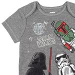 STAR WARS The Child Darth Vader Stormtrooper BB-8 Newborn Baby Boys 5 Pack Bodysuits Multicolor 3-6 Months