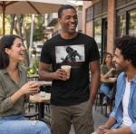 Star Wars Darth Vader Leadership Motivational Poster Mens T-Shirt(BLK26,Large)