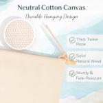 50% Wizard 50% Jedi-Canvas Hanging Pennant Banner Flag Wall Sign Decor Gift for Baby Kids Boy Nursery,Kids Room Playroom Decor-Star Quotes Wars Gift