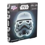 Paladone Stormtrooper Helmet LED Neon Wall Light – Official Star Wars Lamp with Power Cord | Home, Bedroom & Living Room Decor | Gift for Star Wars Fans