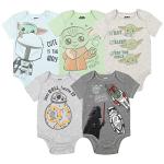 STAR WARS The Child Darth Vader Stormtrooper BB-8 Newborn Baby Boys 5 Pack Bodysuits Multicolor 0-3 Months