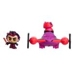 Star Wars™ Doorables Starfighter Showdown Light-Up Display, Exclusive Rey & Kylo Ren 1.5” Collectible Mini Figures, Star Wars: The Rise of Skywalker, Kids Toy for Boys & Girls Ages 5 and Up