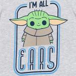 STAR WARS The Mandalorian The Child X-Wing Chewbacca Little Boys 3 Pack T-Shirts Gray/Blue/White 7-8