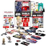 Star Wars Rivals Board Game with Expansion Packs - 3 Pc Bundle with Series 1 Expandable Game with Mini Figures and Booster Packs | Star Wars Game Night Activities