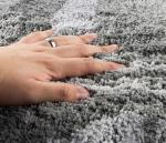 Jay Franco Star Wars Death Star Plush Grey Fluffy Accent Rug - 3 x 3 ft Area Rug for Kids Bedroom or Living Room Decor