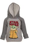 STAR WARS The Mandalorian Baby Yoda Little Boys Fleece Hoodie & Pants Gray 7-8