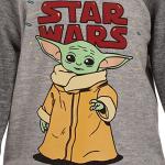 STAR WARS The Mandalorian Baby Yoda Little Boys Fleece Hoodie & Pants Gray 7-8