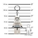 LEGO Star Wars Key Light - Stormtrooper (KE12H), Large 3 Inch Tall Figure, Keychain with LED Light, Bag Charm