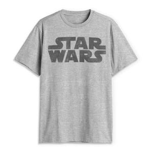 Star Wars Men's Simplest Logo Graphic Tee, ATHLETIC HEATHER, LARGE