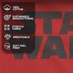 Star Wars Men's Simplest Logo Graphic Tee, ATHLETIC HEATHER, LARGE