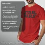 Star Wars Men's Simplest Logo Graphic Tee, ATHLETIC HEATHER, LARGE