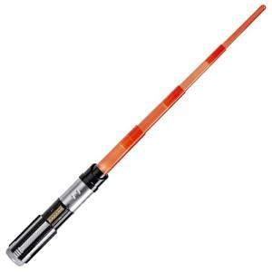 STAR WARS Darth Vader Electronic Red Lightsaber Toy, Light-Up Saber for Kids Ages 4, Costume & Roleplay Accessory for Boys & Girls