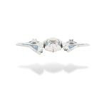 Star Wars Micro Galaxy Squadron Bo-Katan’s Gauntlet Fighter (Armada Edition) - 5-inch Vehicle with Rotating Wings and 1-Inch Micro Figure Accessory