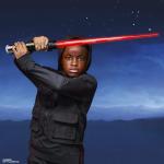 STAR WARS Darth Vader Electronic Red Lightsaber Toy, Light-Up Saber for Kids Ages 4, Costume & Roleplay Accessory for Boys & Girls