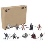 STAR WARS Mission Fleet 2.5-Inch-Scale Action Figure 10-Pack, 19 Accessories, with Darth Vader, Luke Skywalker and Grogu, Ages 4 and Up (Amazon Exclusive)