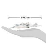 Star Wars Micro Galaxy Squadron Bo-Katan’s Gauntlet Fighter (Armada Edition) - 5-inch Vehicle with Rotating Wings and 1-Inch Micro Figure Accessory