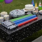 megasumer Inflatable Army 12 Inflatable Light Saber Sword Toys - 4 Green, 4 Red 4 Blue Lightsabers - Party Favor, Halloween Costume, Treats, Christmas Stocking Stuffer, Pool, Yoda, Sith, Jedi