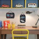 Disney Star Wars May the Force Be With You Millennium Falcon Hanging Wood Wall Decor - Classic Star Wars Sign for Home