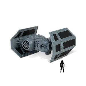 Star Wars Micro Galaxy Squadron TIE Bomber - 5-Inch Starfighter Class Vehicle with 1-Inch TIE Pilot Micro Figure Accessory
