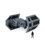 Star Wars Micro Galaxy Squadron TIE Bomber - 5-Inch Starfighter Class Vehicle with 1-Inch TIE Pilot Micro Figure Accessory