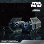 Star Wars Micro Galaxy Squadron TIE Bomber - 5-Inch Starfighter Class Vehicle with 1-Inch TIE Pilot Micro Figure Accessory