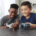 Star Wars Micro Galaxy Squadron TIE Bomber - 5-Inch Starfighter Class Vehicle with 1-Inch TIE Pilot Micro Figure Accessory