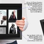 HWC Trading Dave Prowse & James Earl Jones Star Wars Darth Vader 16 x 12 inch (A3) Printed Gifts Signed Autograph Presentation Display for Movie Memorabilia Fans - 16" x 12" Framed