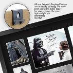 HWC Trading Dave Prowse & James Earl Jones Star Wars Darth Vader 16 x 12 inch (A3) Printed Gifts Signed Autograph Presentation Display for Movie Memorabilia Fans - 16" x 12" Framed