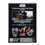 FANDROP - Star Wars: The Mandalorian™ - The Mandalorian & Grogu vs Dark Troopers, Displayable Diorama, Artifacts & Scene Marker to Enhance Collection, 4 Star Wars FANDROPS to Collect