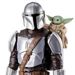 STAR WARS The Mandalorian & Grogu Bounty Blaster, 11-Inch Action Figure with Sound Effects, Interactive Toys for Boys & Girls Ages 4+