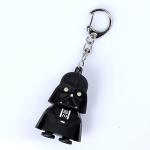 Little prince Star Wars Darth Vader Keychain with LED Flashlight & Sound Black