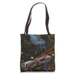 Star Wars Return of the Jedi Death Star II Battle Black Tote Bag